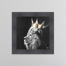 Load image into Gallery viewer, Lion King Of The Jungle Right Framed Wall Art
