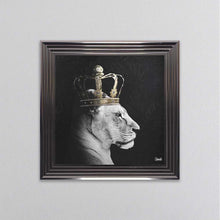 Load image into Gallery viewer, Lion Queen Of The Jungle Framed Wall Art
