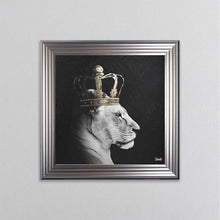 Load image into Gallery viewer, Lion Queen Of The Jungle Framed Wall Art
