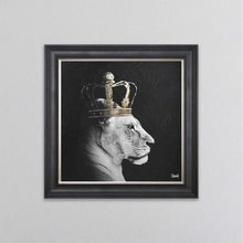 Load image into Gallery viewer, Lion Queen Of The Jungle Framed Wall Art
