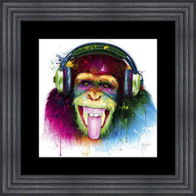 Load image into Gallery viewer, DJ Monkey Framed Wall Art
