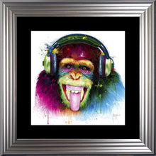 Load image into Gallery viewer, DJ Monkey Framed Wall Art
