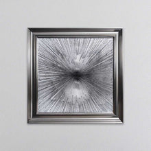 Load image into Gallery viewer, Radiant Silver Framed Wall Art
