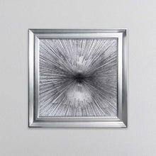 Load image into Gallery viewer, Radiant Silver Framed Wall Art
