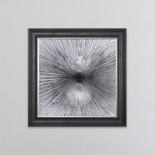 Load image into Gallery viewer, Radiant Silver Framed Wall Art
