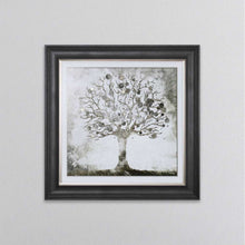 Load image into Gallery viewer, Silver Money Tree Framed Wall Art
