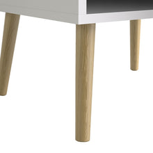 Load image into Gallery viewer, Oslo TV Unit - Wide - 2 Drawers 4 Shelves in White and Oak
