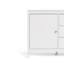 Load image into Gallery viewer, Madrid Sideboard 2 doors + 3 drawers in White
