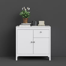Load image into Gallery viewer, Madrid Sideboard 2 doors + 1 drawer in White
