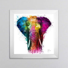 Load image into Gallery viewer, Africa Elephant framed wall art
