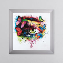 Load image into Gallery viewer, Butterfly Eye Patrice Murciano Framed Artwork 85*85cm
