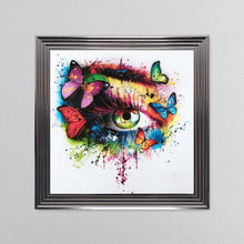 Load image into Gallery viewer, Butterfly Eye Patrice Murciano Framed Artwork 85*85cm
