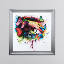 Load image into Gallery viewer, Butterfly Eye Patrice Murciano Framed Artwork 85*85cm
