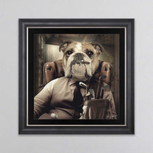Load image into Gallery viewer, Bulldog Mafia Framed Wall Art
