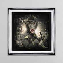 Load image into Gallery viewer, Cocktail Monkey Framed Wall Art
