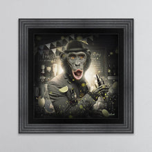 Load image into Gallery viewer, Cocktail Monkey Framed Wall Art
