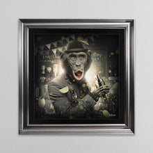 Load image into Gallery viewer, Cocktail Monkey Framed Wall Art
