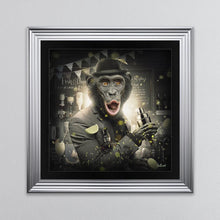 Load image into Gallery viewer, Cocktail Monkey Framed Wall Art
