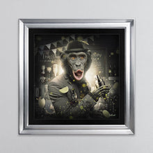 Load image into Gallery viewer, Cocktail Monkey Framed Wall Art
