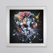 Load image into Gallery viewer, Colour Skull Framed Wall Art 90*90cm
