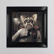 Load image into Gallery viewer, Frenchie Mafia Framed Wall Art
