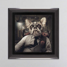 Load image into Gallery viewer, Frenchie Mafia Framed Wall Art
