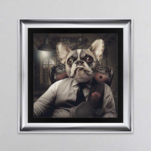 Load image into Gallery viewer, Frenchie Mafia Framed Wall Art
