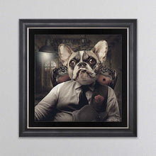 Load image into Gallery viewer, Frenchie Mafia Framed Wall Art
