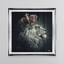 Load image into Gallery viewer, Lion Mafia King Framed Wall Art 90*90cm
