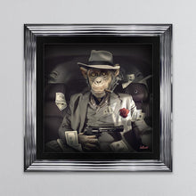 Load image into Gallery viewer, Mafia Monkey Framed Wall Art
