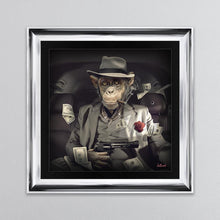 Load image into Gallery viewer, Mafia Monkey Framed Wall Art
