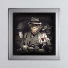 Load image into Gallery viewer, Mafia Monkey Framed Wall Art
