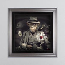 Load image into Gallery viewer, Mafia Monkey Framed Wall Art
