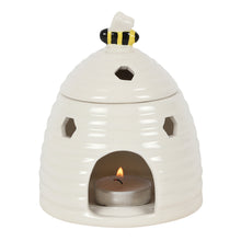 Load image into Gallery viewer, White Beehive Oil Burner
