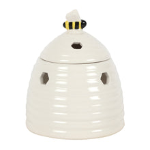 Load image into Gallery viewer, White Beehive Oil Burner
