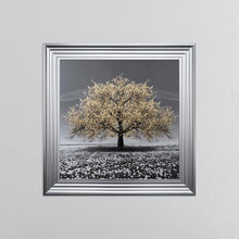 Load image into Gallery viewer, Champagne Cherry Tree Framed Wall Art
