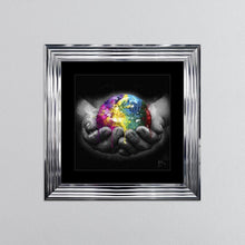 Load image into Gallery viewer, Patrice Murciano World In His Hands Framed Wall Art
