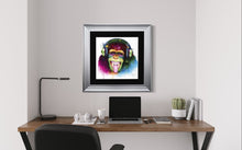 Load image into Gallery viewer, Patrice Murciano DJ Monkey Framed Wall Art
